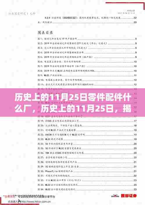 揭秘零件配件制造厂的辉煌历史,历史上的11月25日篇章