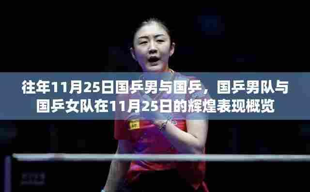 国乒男女队辉煌对决,回顾11月25日的辉煌表现