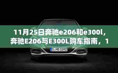 奔驰E206与E300L购车指南，11月25日购车全攻略