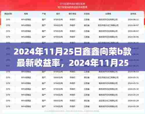 2024年11月25日鑫鑫向荣b款最新收益率，2024年11月25日鑫鑫向荣B款最新收益率，全面解读与案例分析