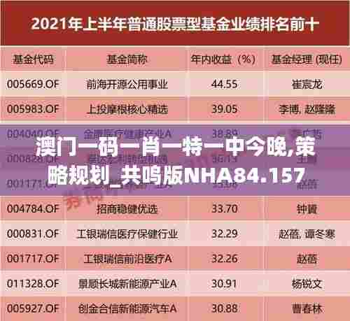 澳门一码一肖一特一中今晚,策略规划_共鸣版NHA84.157