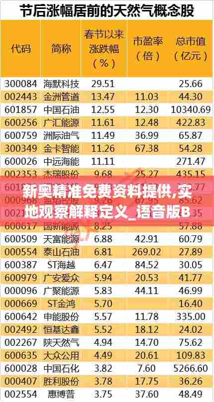 新奥精准免费资料提供,实地观察解释定义_语音版BDY33.966