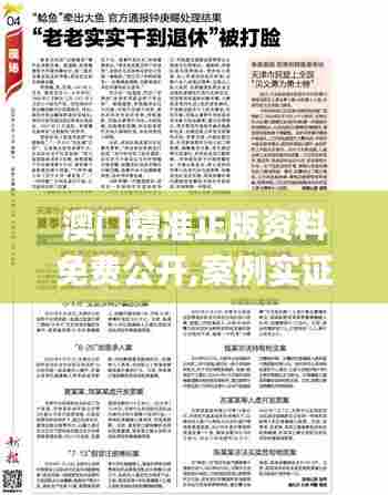 澳门精准正版资料免费公开,案例实证分析_活动版GUF27.444