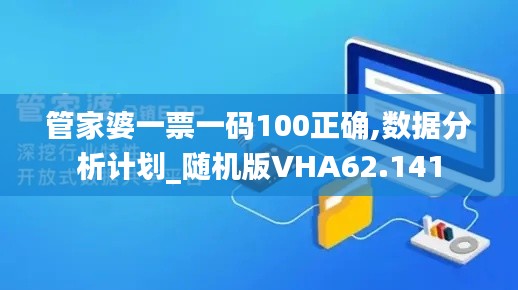 管家婆一票一码100正确,数据分析计划_随机版VHA62.141