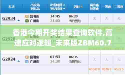 香港今期开奖结果查询软件,高速应对逻辑_未来版ZBM60.714