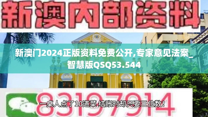 新澳门2024正版资料免费公开,专家意见法案_智慧版QSQ53.544