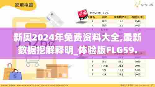 新奥2024年免费资料大全,最新数据挖解释明_体验版FLG59.830