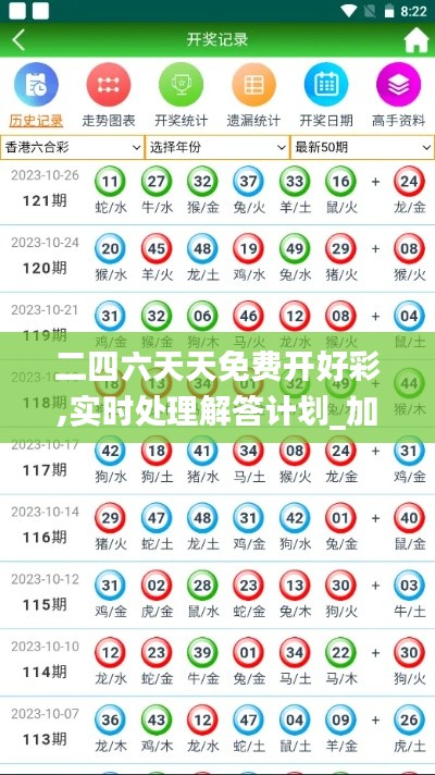 二四六天天免费开好彩,实时处理解答计划_加速版AEC37.143