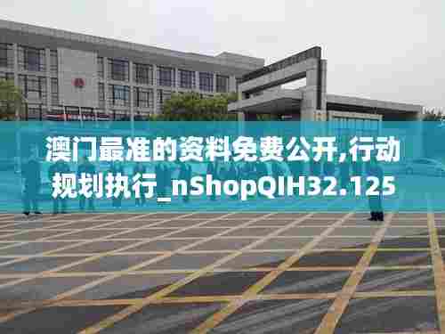 澳门最准的资料免费公开,行动规划执行_nShopQIH32.125