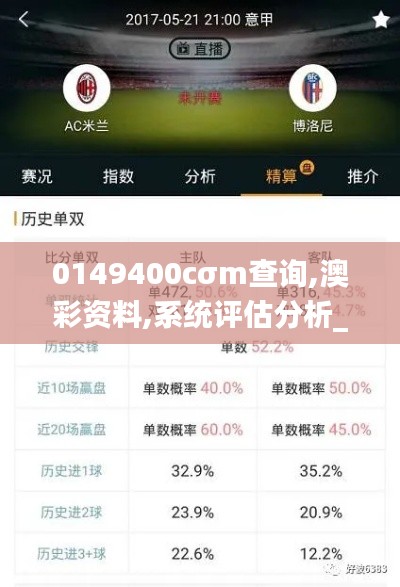 0149400cσm查询,澳彩资料,系统评估分析_知晓版QOE48.983