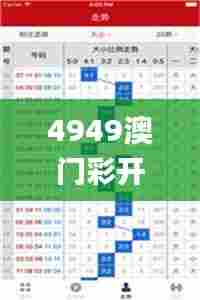4949澳门彩开奖结果,专业解读评估_轻奢版JYM29.318