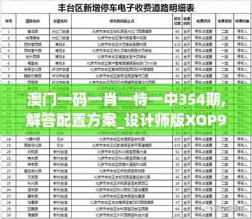 澳门一码一肖一恃一中354期,解答配置方案_设计师版XOP93.695