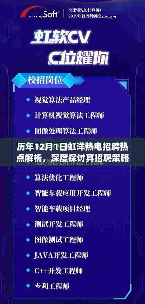 虹洋热电招聘热点深度解析,招聘策略与个人立场探讨