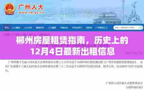 郴州房屋租赁指南,最新出租信息一览(历史日期,12月4日)