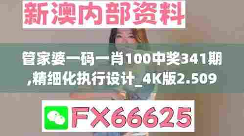 管家婆一码一肖100中奖341期,精细化执行设计_4K版2.509