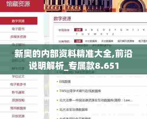 新奥的内部资料精准大全,前沿说明解析_专属款8.651
