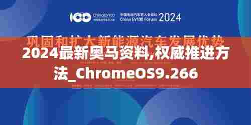 2024最新奥马资料,权威推进方法_ChromeOS9.266