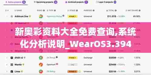 新奥彩资料大全免费查询,系统化分析说明_WearOS3.394