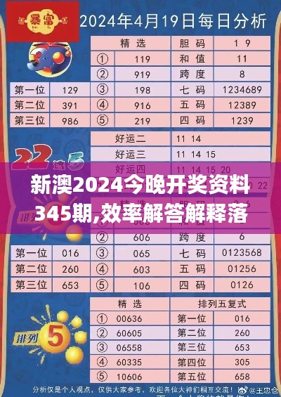 新澳2024今晚开奖资料345期,效率解答解释落实_QHD6.540