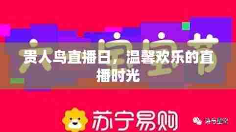 贵人鸟直播日,欢乐时光,与你相伴