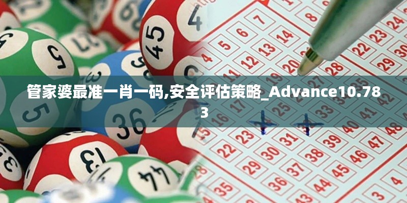 管家婆最准一肖一码,安全评估策略_Advance10.783