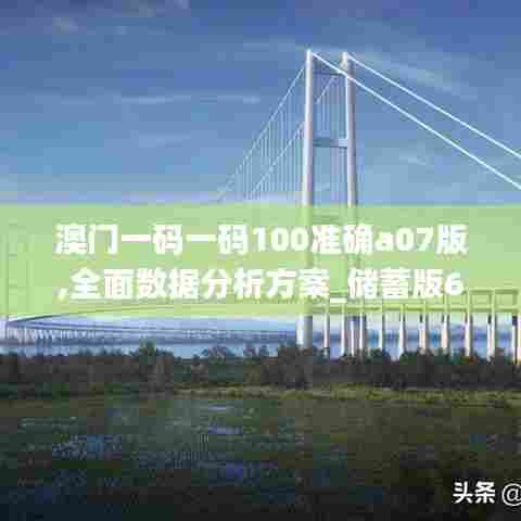 澳门一码一码100准确a07版,全面数据分析方案_储蓄版6.504