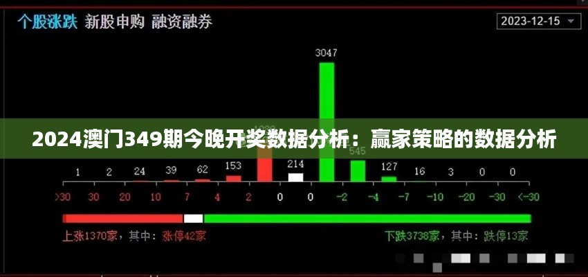 2024澳门349期今晚开奖数据分析:赢家策略的数据分析