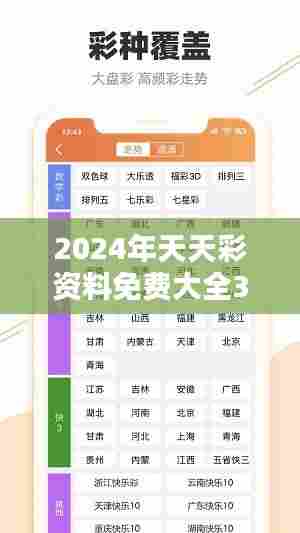 2024年天天彩资料免费大全349期:信息汇总,助力决策