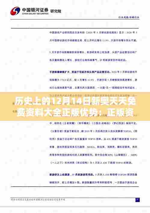 历史上的12月14日新奥天天免费资料大全正版优势：正版资料的文化传承