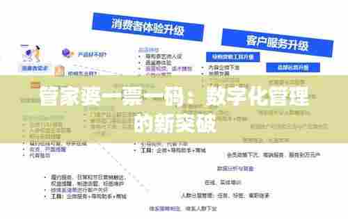 管家婆一票一码:数字化管理的新突破