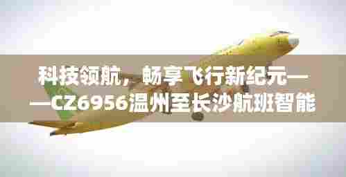 科技领航，CZ6956温州至长沙航班智能实时动态系统引领飞行新纪元！