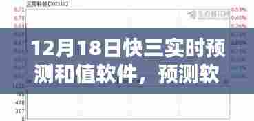 12月18日快三实时预测和值软件,预测软件的利弊深度探讨