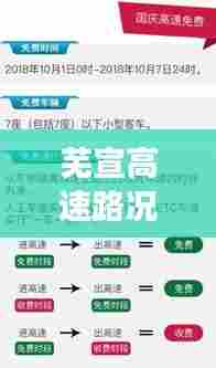 芜宣高速实时路况展望与未来交通动态预测直播（附日期）