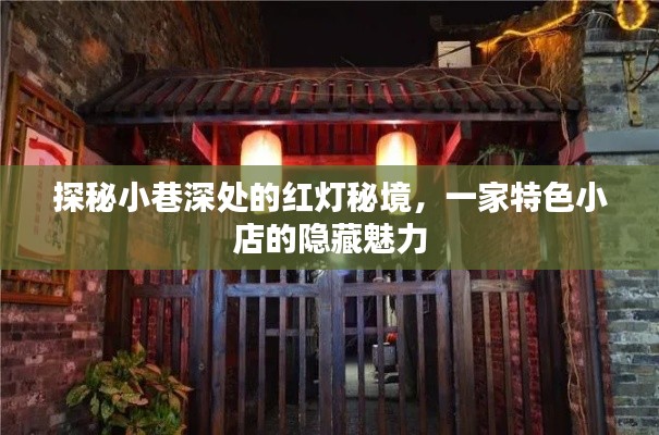 探秘小巷深处的红灯秘境,隐藏魅力特色小店