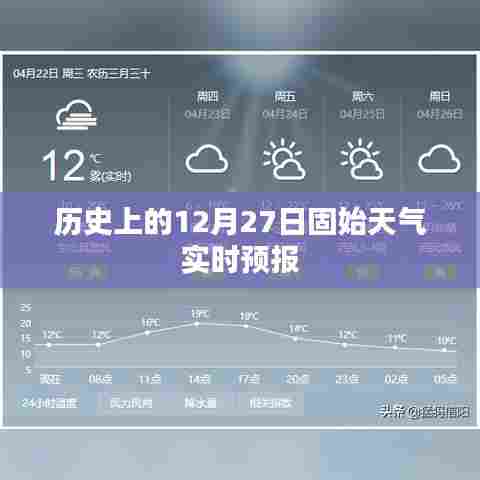 历史上的固始天气实时预报,聚焦十二月二十七日