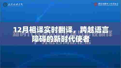 实时翻译新时代,语言障碍的终结者