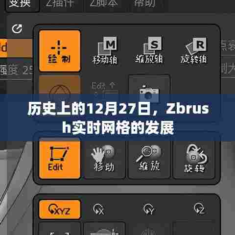 Zbrush实时网格发展历程,回望历史上的12月27日