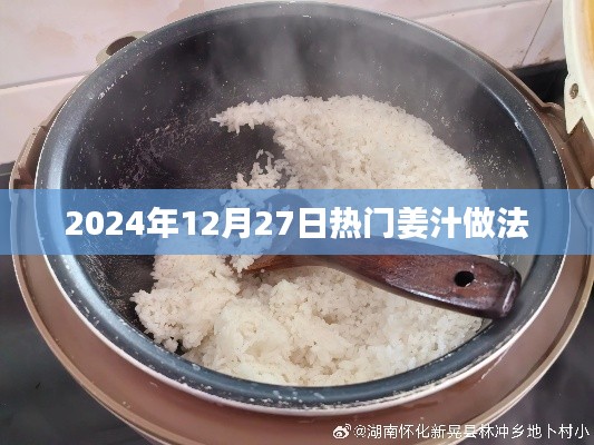 姜汁做法大解密，2024年热门食谱