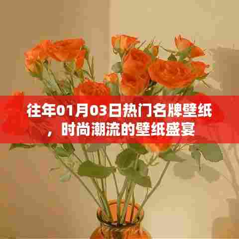 时尚壁纸盛宴,历年热门名牌壁纸精选