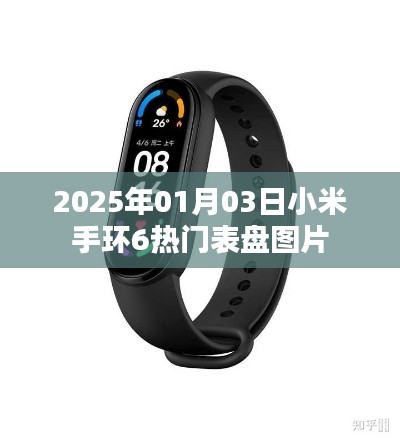 小米手环6热门表盘图片分享(日期标注)