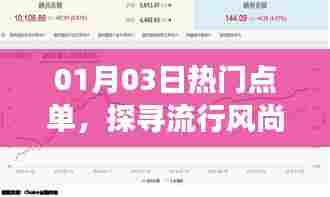 探寻流行风尚脉搏，最新热门点单榜单