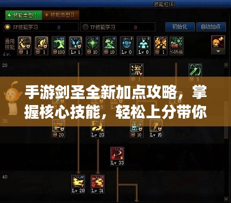 手游剑圣全新加点攻略，掌握核心技能，轻松上分带你飞！