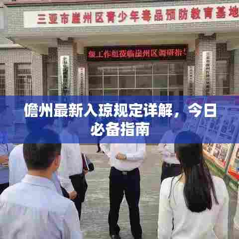 儋州最新入琼规定详解,今日必备指南