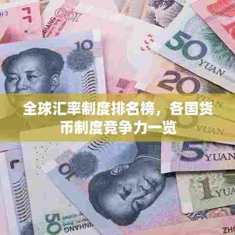 全球汇率制度排名榜,各国货币制度竞争力一览